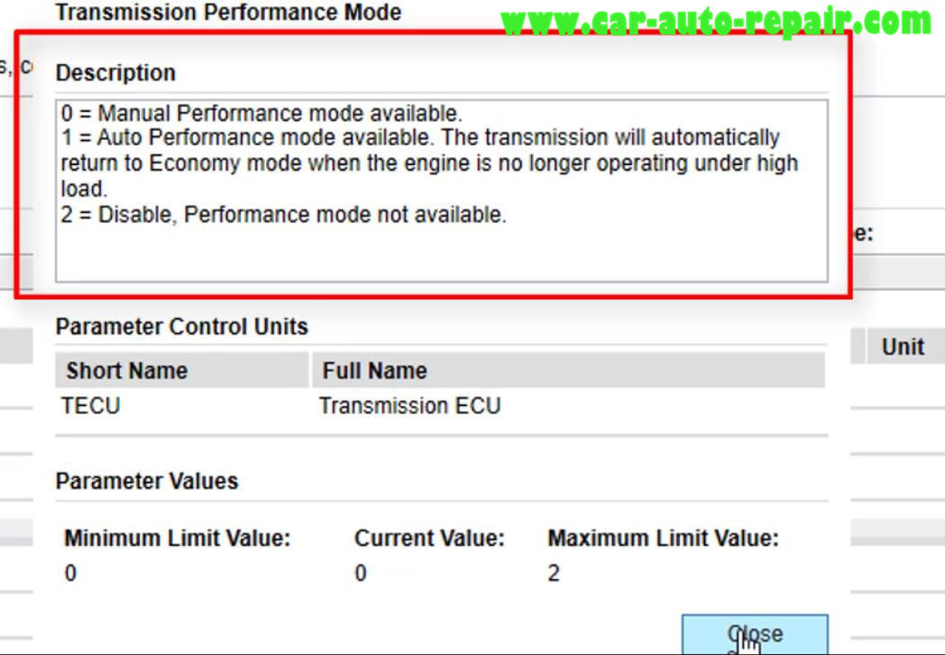 Volvo PTT Change Transmission Performance Mode (7)