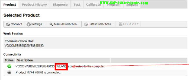 Volvo PTT Configure a VOCOM to WLAN Wireless Mode (10)