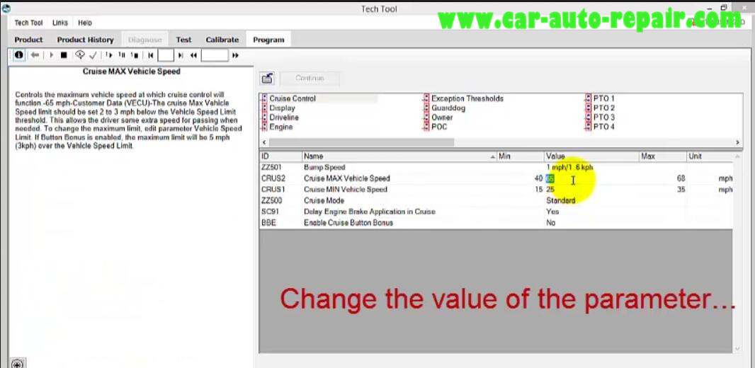 Volvo PTT Do Parameter Programming for Mack I II III (11)