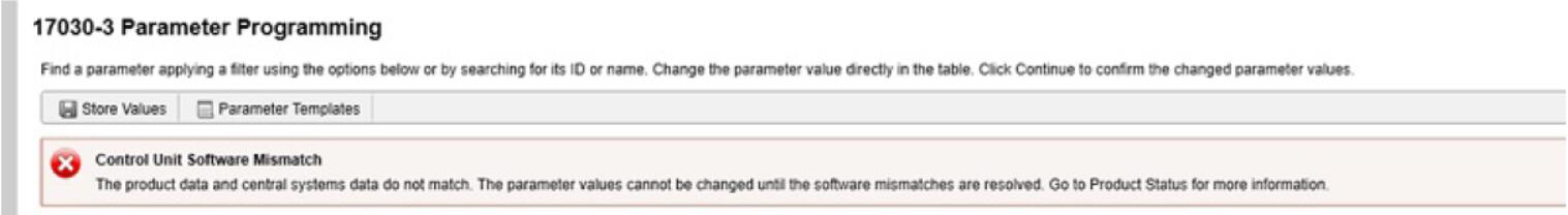 Volvo PTT Invalid Parameter Values Operation Guide (4)