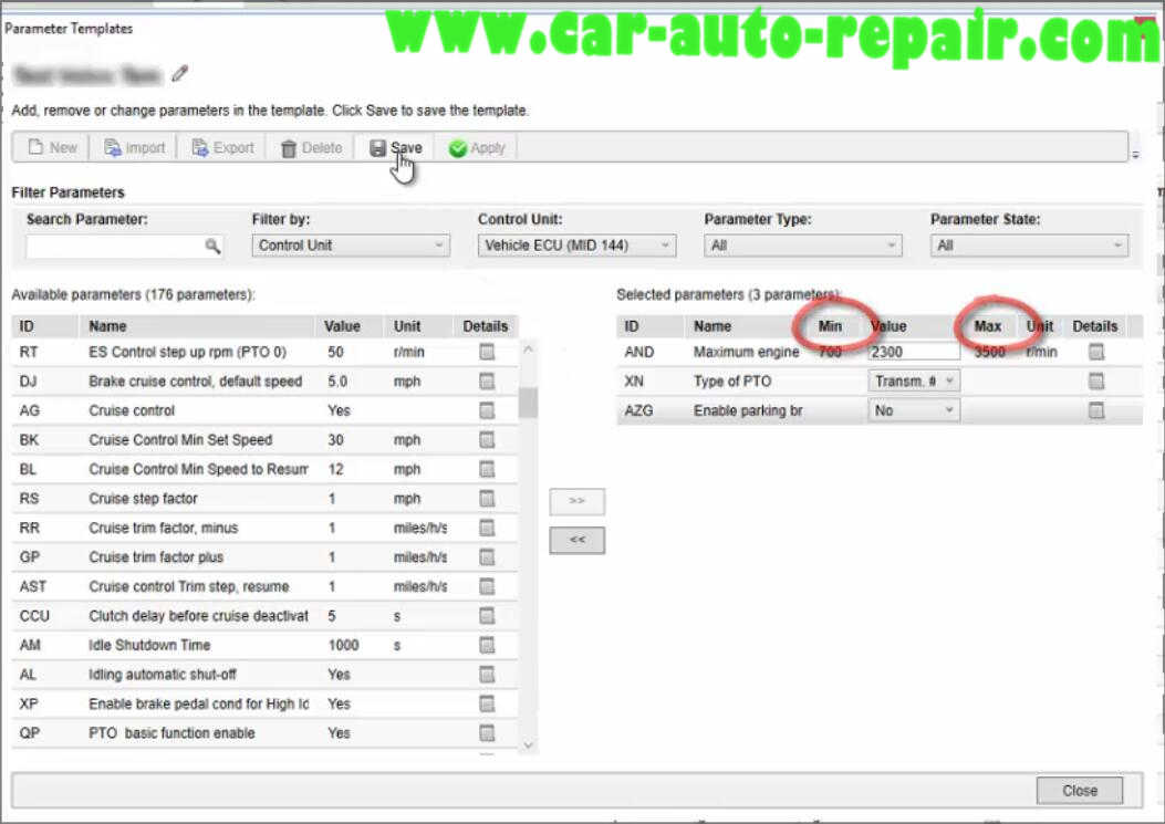 Volvo PTT Perform Newer Parameter Template Programming Guide (17)