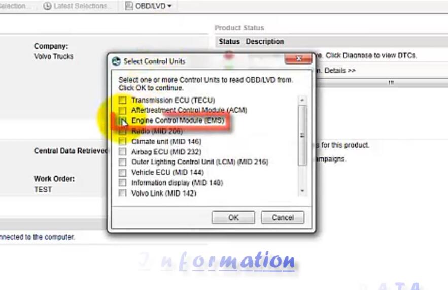 Volvo PTT Read Out OBDLVD Parameters (6)