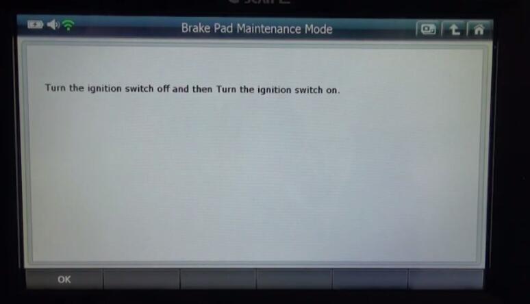 G-scan2 Honda HR-V 2015 Rear Brake Pad Maintenance/Programming-14