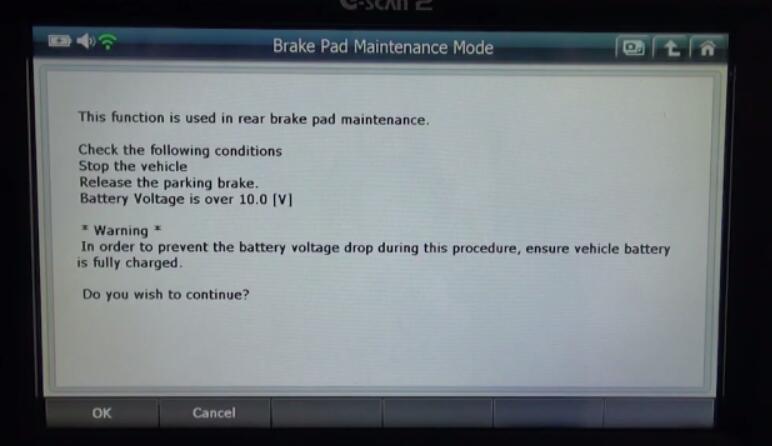 G-scan2 Honda HR-V 2015 Rear Brake Pad MaintenanceProgramming (3)