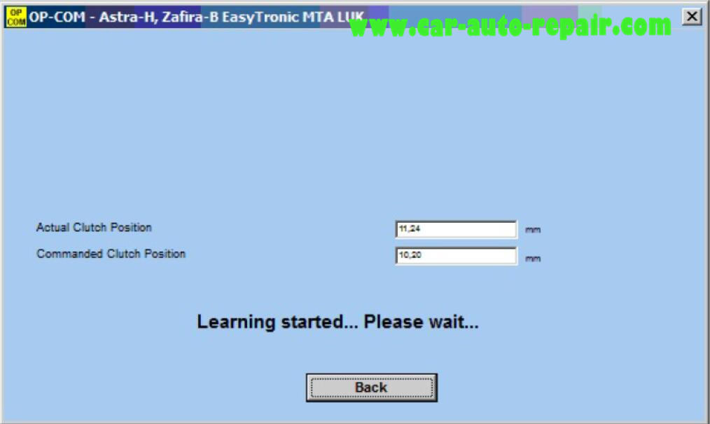 How to Use OPCOM to Adjust Clutch & Gear Adaptation Easytronic (2)
