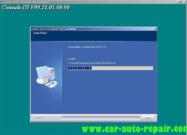 Install Nissan Consult 3 III Plus Diagnostic Software (13)