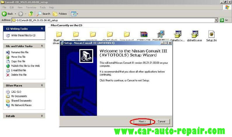 Install Nissan Consult 3 III Plus Diagnostic Software (2)