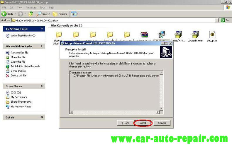 Install Nissan Consult 3 III Plus Diagnostic Software (3)