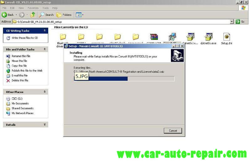 Install Nissan Consult 3 III Plus Diagnostic Software (5)