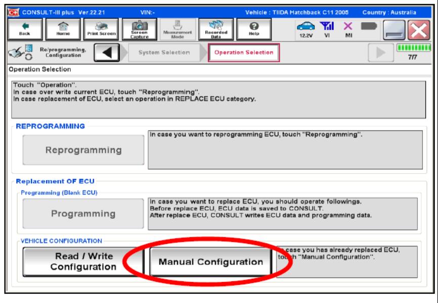 Nissan Consult 3 Plus BCM Configuration Guide (6)