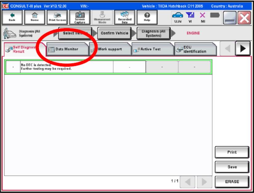 Nissan Consult 3 Plus Data Monitor Recording Function (2)