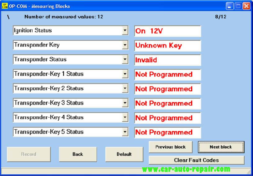 OPCOM Program Immobilizer Keys for Opel Guide (11)