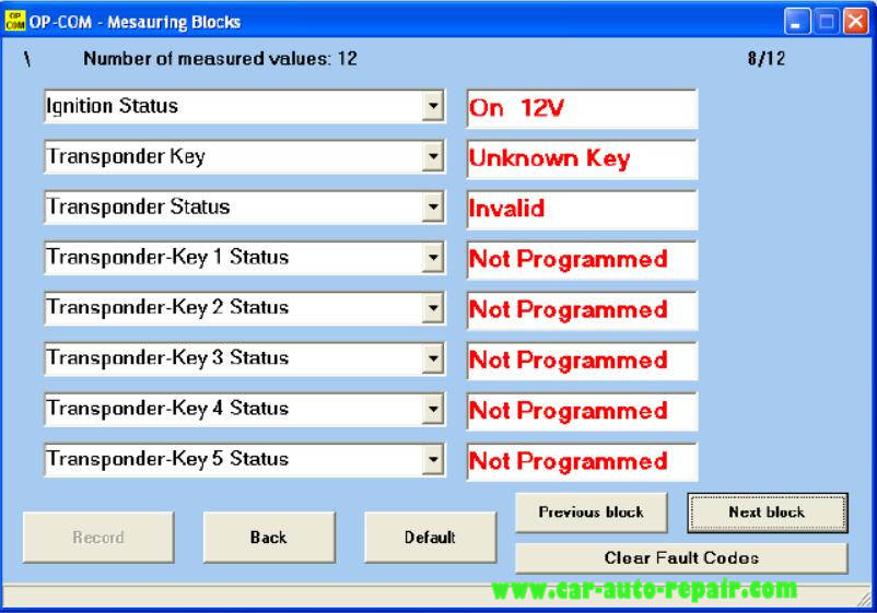 OPCOM Program Immobilizer Keys for Opel Guide (23)