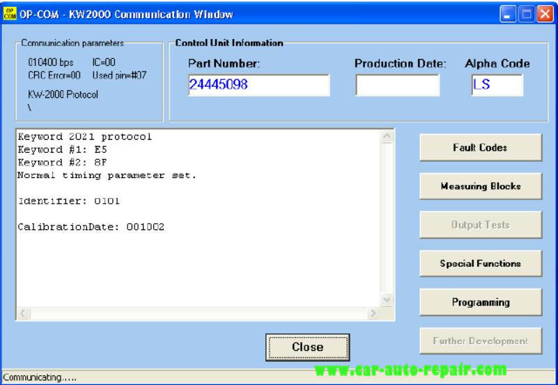 OPCOM Program Immobilizer Keys for Opel Guide (3)