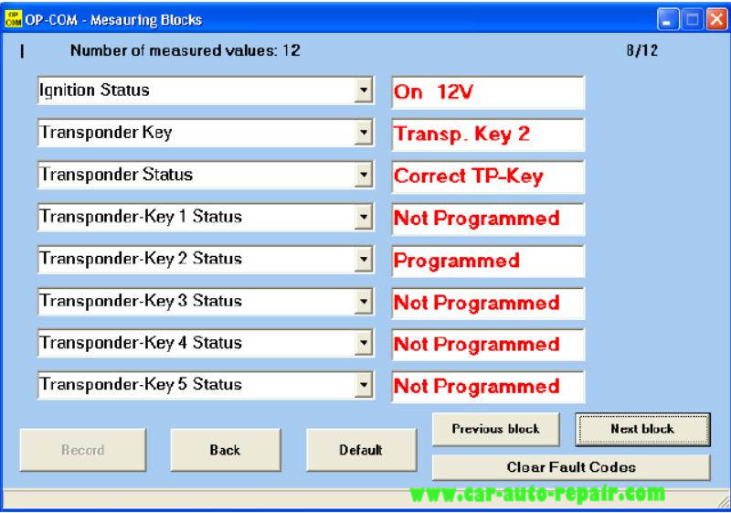 OPCOM Program Immobilizer Keys for Opel Guide (4)