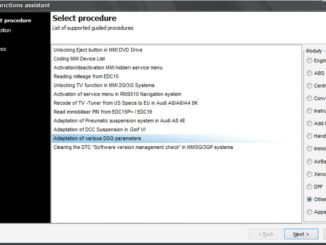 VCP System Adapt VW Various DSG Parameters (1)