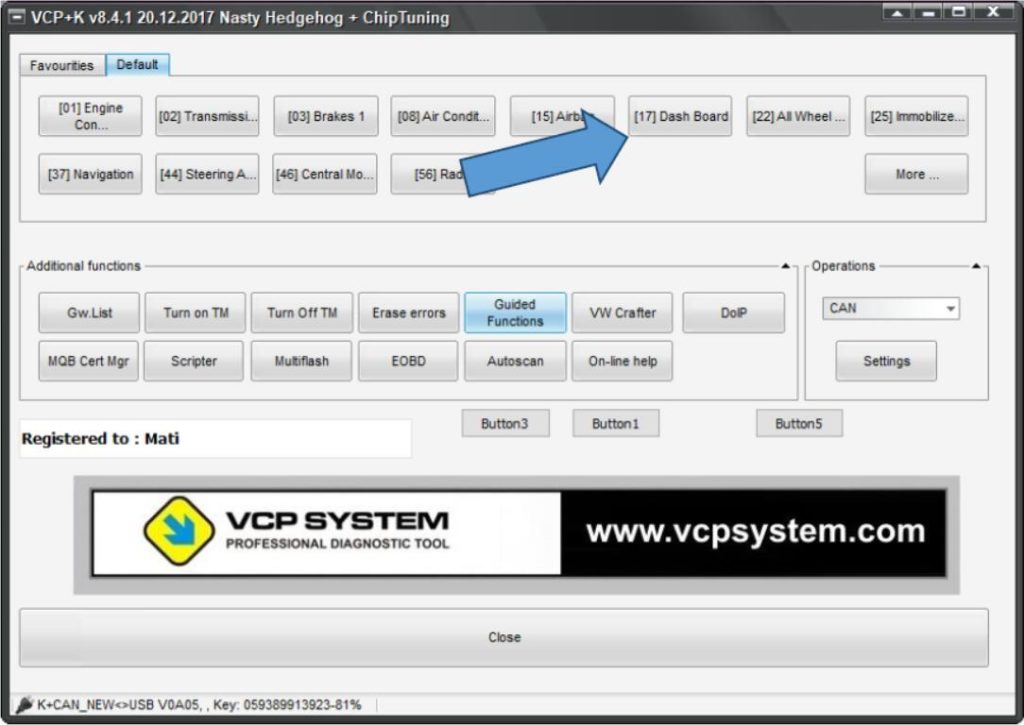 VCP System ECU Flasher Update Original ECUs Auto Repair Technician Home