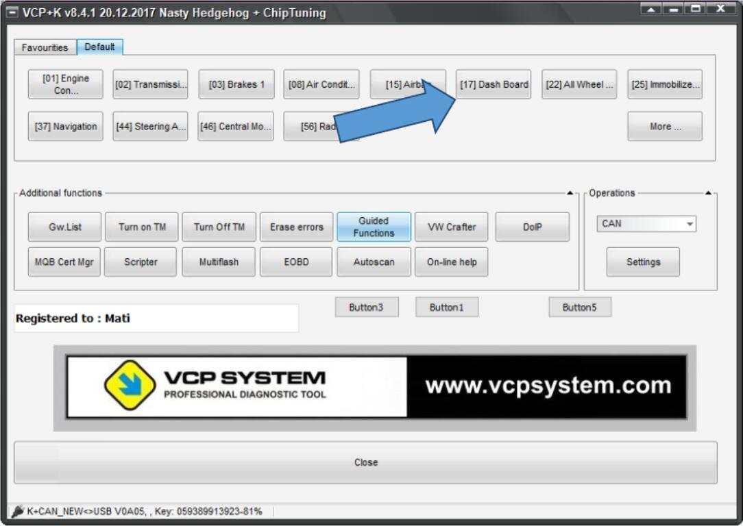 VCP System ECU Flasher Update Original ECUs (1)