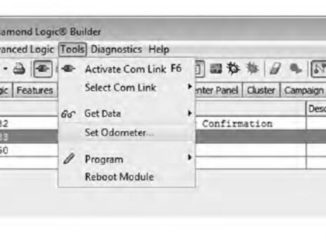 Diamond Logic® Builder Cluster Odometer Programming (1)