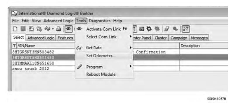 Diamond Logic® Builder Cluster Odometer Programming (1)