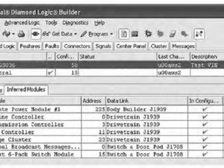 Diamond Logic® Builder Diagnose Read & Clear Fault Codes (5)