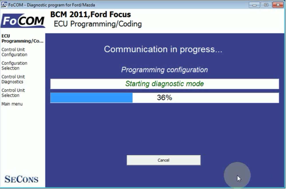 FCOM BCM Trailer Hitch Type Configuration for Ford Focus 2011 (13)