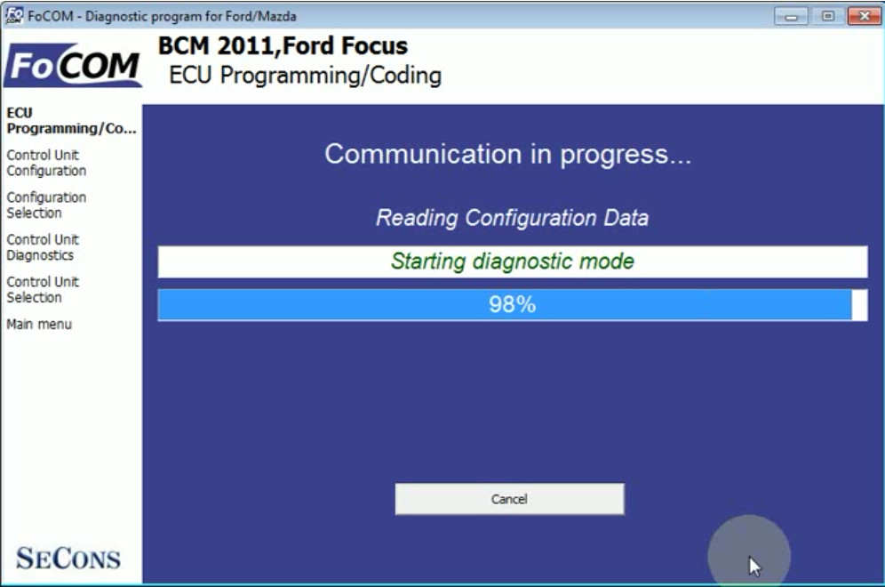 FCOM BCM Trailer Hitch Type Configuration for Ford Focus 2011 (9)