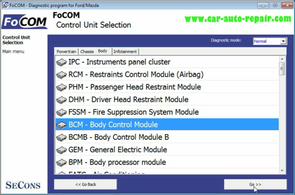 Ford Focus 2011 Day Running Lights Coding by FCOM (2)