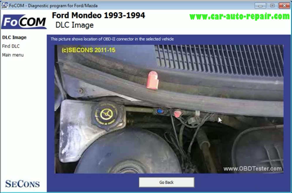 How to Use FCOM to Diagnose for Old Ford Mondeo 1993 (4)