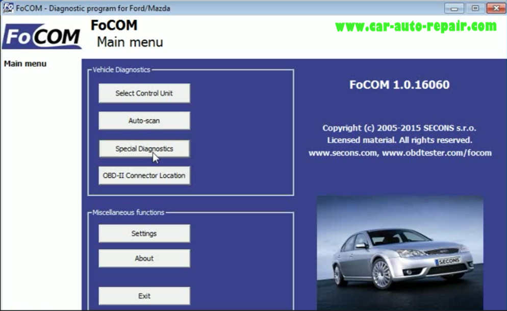 How to Use FCOM to Diagnose for Old Ford Mondeo 1993 (5)