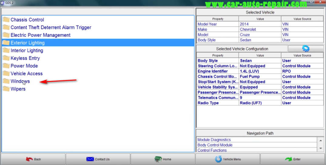 How to Use GM GDS2 Perform Bi-directional Controls (13)