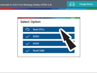 Bosch ADS 625 Read & Clear Fault Diagnostic Code for Ford Mustang 2012 (3)
