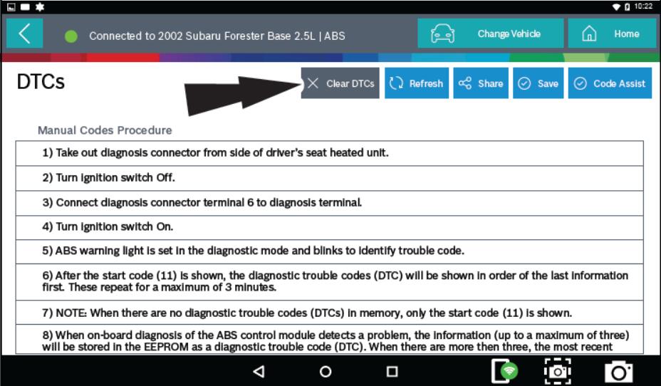 Bosch ADS 625 Read & Clear Fault Diagnostic Code for Ford Mustang 2012 (5)