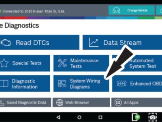 Bosch ADS625 Wiring Diagram Function Test on Nissan Titan 2015 (1)