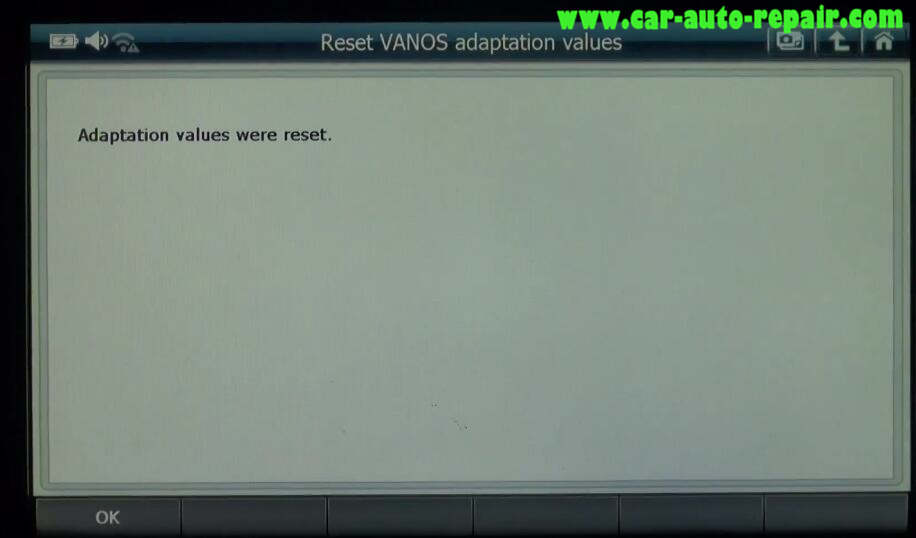 G-scan 2 Reset VANOS Adaptation Values for BMW 320I 2011 (5)