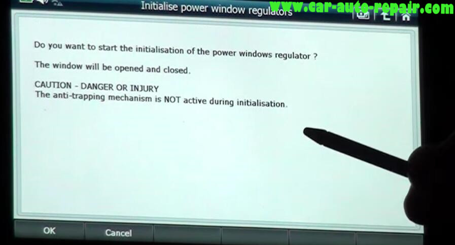 GScan 2 Initialize Power Window Regulator for BMW X3 F25 2015 (7)