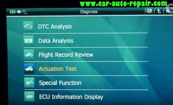 GScan 2 Perform Actuation Test on Mitsubishi Fuso Commercial Truck (1)