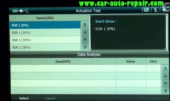 GScan 2 Perform Actuation Test on Mitsubishi Fuso Commercial Truck (2)