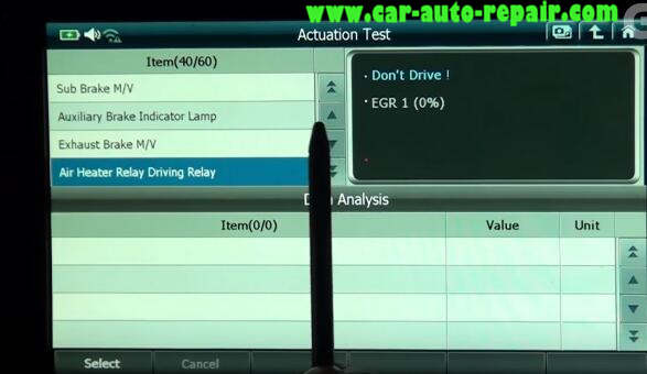 GScan 2 Perform Actuation Test on Mitsubishi Fuso Commercial Truck (4)