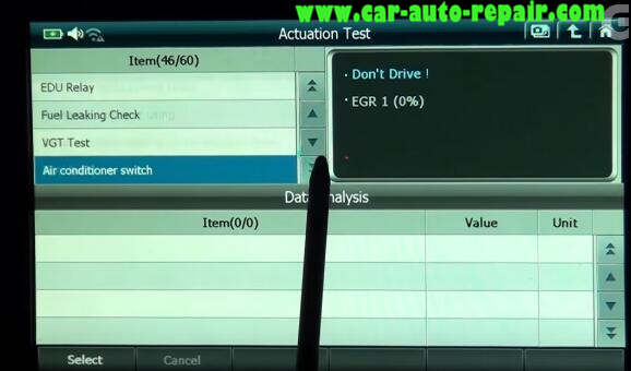 GScan 2 Perform Actuation Test on Mitsubishi Fuso Commercial Truck (6)