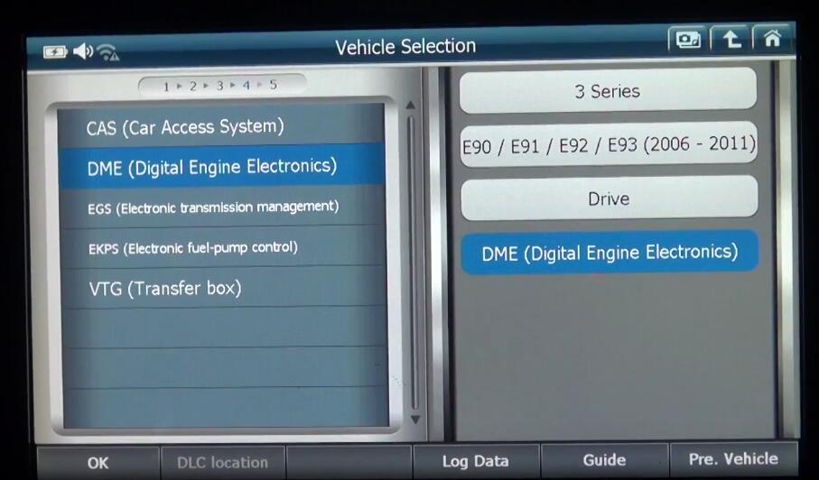 Gscan 2 Diagnostic System Reset Adaptation Values for BMW 3 Series 320I 2011 (1)