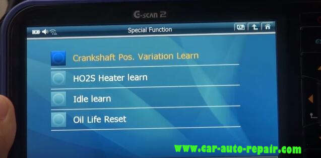 Gscan 2 Learn Crankshaft Position Variation for Chevrolet Impala 2010 (8)