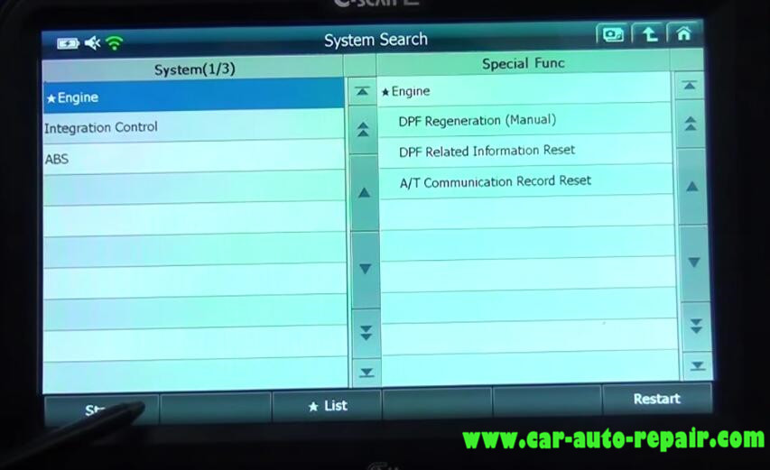 Gscan 2 Read & Clear DTCs for Mitsubishi Fuso Super Great Truck (15)