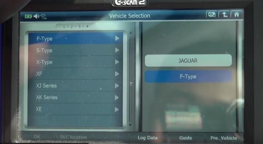 How to Bleed Brake System for Jaguar XF 3L by G-Scan 2 (3)