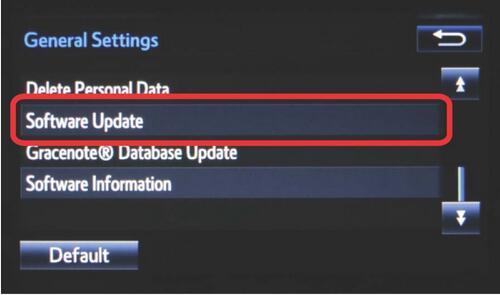 How to Update Toyota Entune Multimedia Software by Yourself (7)