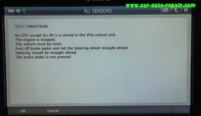 How to Use G-Scan 2 Do VSA Function for Honda HR-V 2015 (8)