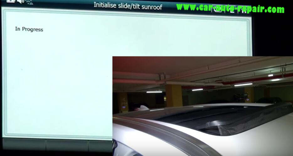 How to Use G-Scan 2 Initialize SlideTilt Sunroof for BMW X3 2015 (12)