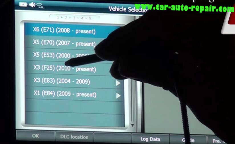 How to Use G-Scan 2 Initialize SlideTilt Sunroof for BMW X3 2015 (3)