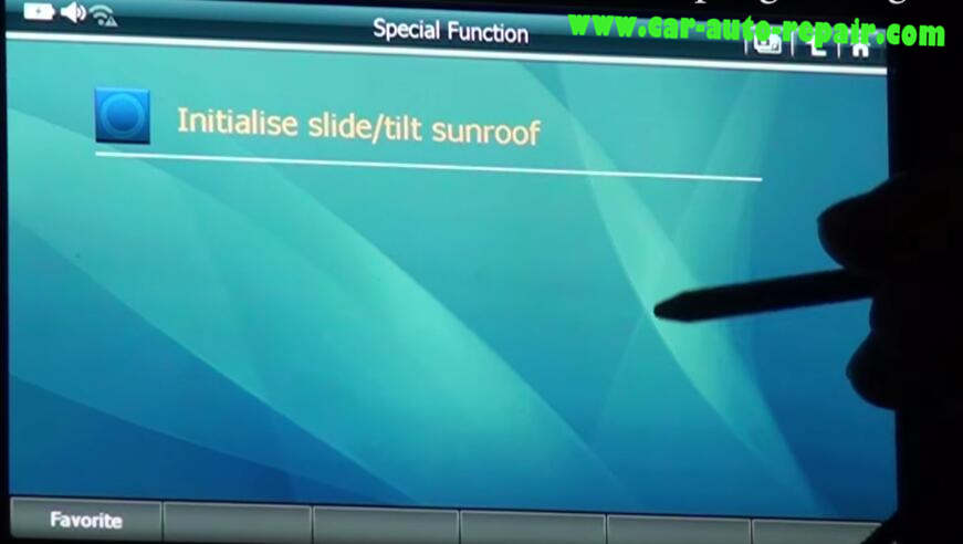How to Use G-Scan 2 Initialize SlideTilt Sunroof for BMW X3 2015 (7)
