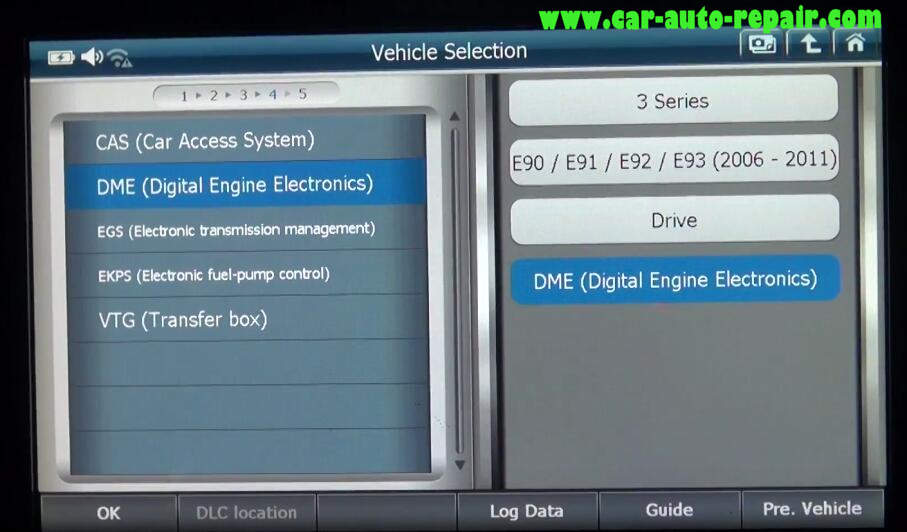 How to Use G-Scan 2 Learn Valvetronic Limit Positions for BMW 320I 2011 (1)